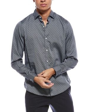 Ted Baker Soren Clarot Print Shirt - Gray