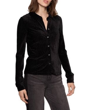 Sanctuary Fitted Button Down - Black