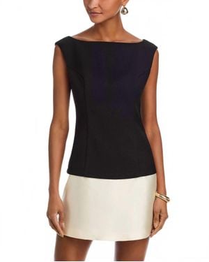Line & Dot Isabeau Mini Dress - Blue
