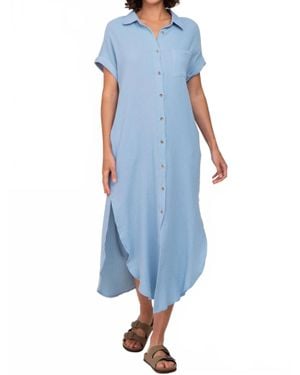 Bluivy The Willa Dress - Blue