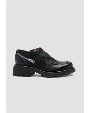 A.s.98 Levi Side Zip Ankle Boot - Black
