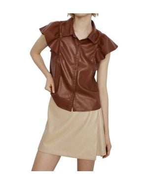 Melissa Nepton Nessah Shirt - Brown