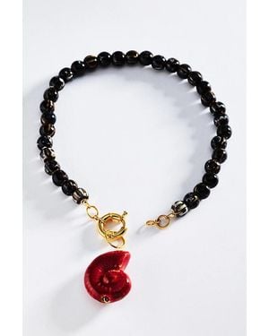Bamboleira Coralina Necklace - Black