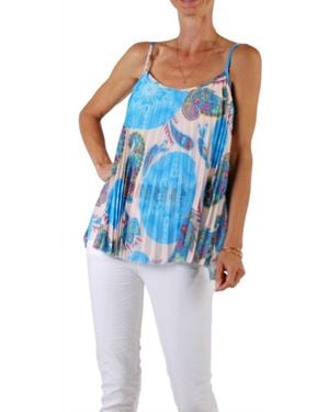 Gigi Moda Edie Tank Top - Blue