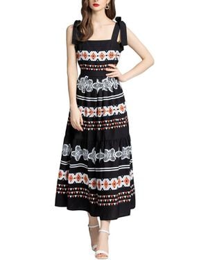 BURRYCO Midi Dress - White