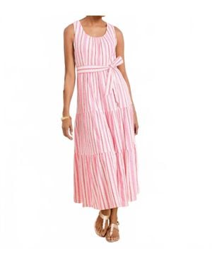 Talbots Gauze Maxi Dress - Pink