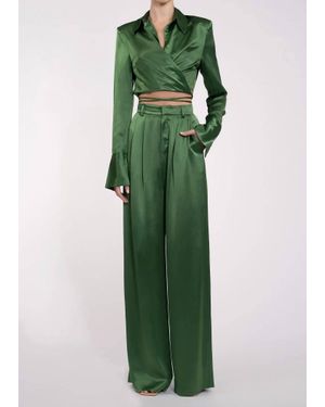 NonChalant Label Paris Pant - Green