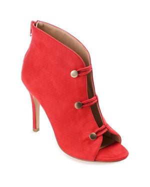 Journee Collection Collection Brecklin Bootie - Red