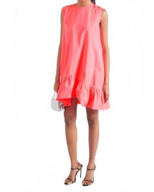 Essentiel Antwerp Hibernate Sleeveless Mini Dress - Red