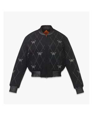 MCM Lauretos Crystal Ponte Jacket - Black