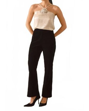 Greylin Milton Velvet Pant - Black