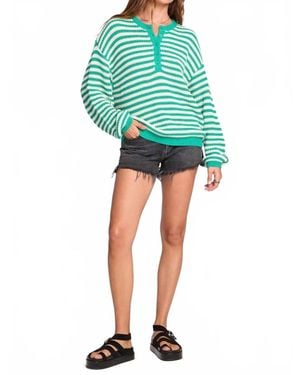 Saltwater Luxe Leilani Long Sleeve Sweater - Green