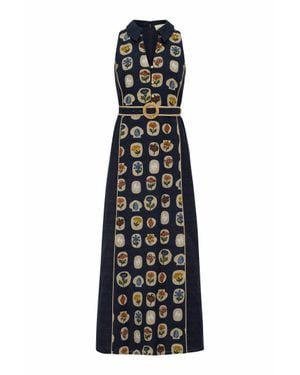 Anna Cate Jill Midi Dress - Black