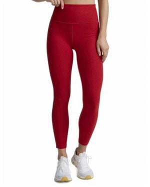 Beyond Yoga Spacedye Ready Midi Legging - Red