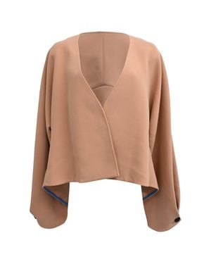 Diane von Furstenberg Open Blazer - Brown