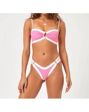 LSPACE Anna Bitsy Bottom - Pink