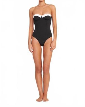 STAUD Maeve One Piece - Black