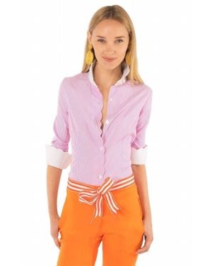 Gretchen Scott Pique All Day Shirt - Pink