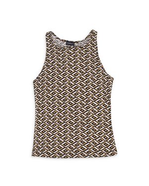 CALLIPYGIAN Stretch Tank - Brown