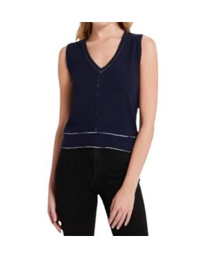 Goldie Stella Sweater Vest - Blue