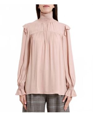 N°21 High Neck Blouse - Pink