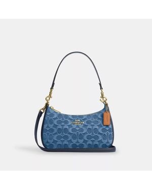 COACH Teri Shoulder Bag - Blue