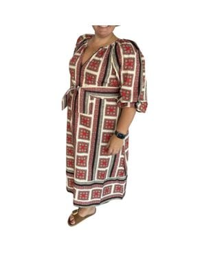 The Great Pampas Dress - Brown