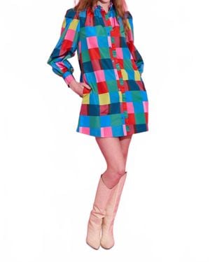 Alden Adair Nora Dress - Blue