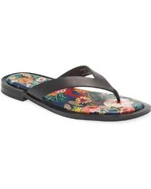 Johnny Was Dragona Thong Sandals I - Multicolor