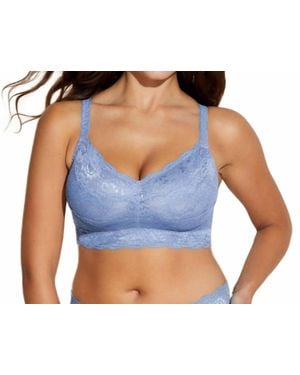Cosabella Never Say Never Sweetie Bralette - Blue