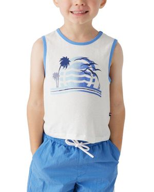 Sol Angeles Palm Summer Tank - Blue