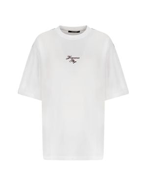 Jacquemus Minimalist Crew Neck Short Sleeve T-Shirt - White