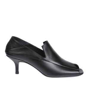 IRO Doll Leather Kitten Heel Pumps - Black