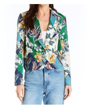Drew Milo Floral Jacket - Blue