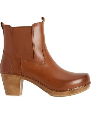 Dansko Shayna Heeled Bootie - Brown