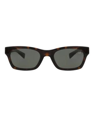 dunhill Square-Frame Recycled Acetate Sunglasses - Gray