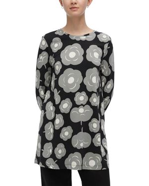 Marimekko Kevat Tumma Jersey Tunic - Gray