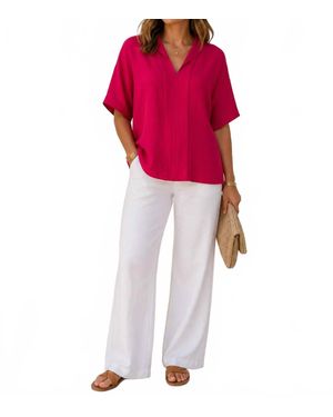Renuar Breeze Airflow Top - Red