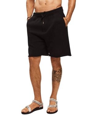 SER.O.YA Chris Knit Shorts - Black
