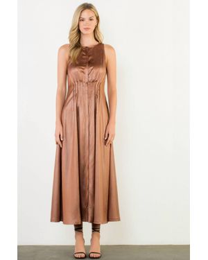 Thml Darby Maxi Dress - Natural