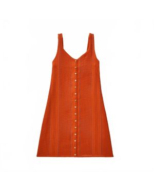 Road to Nowhere Ava Shift Dress - Orange