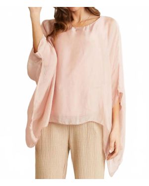 Scandal Italy Amber Italian Silk Top - Natural