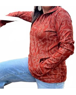 Sterling Kreek The Rustic Ranch Pullover - Red