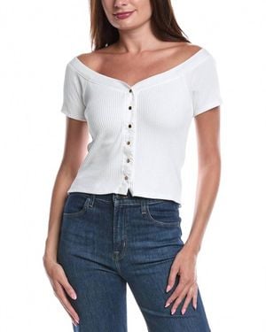 Nation Ltd Alessia Rivera Top - White