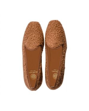 BluBlonc Geal Slip On - Brown