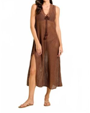 Sitano Sorrento Dress - Brown