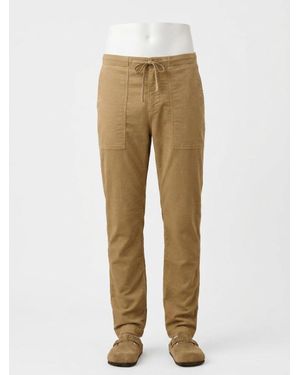 Faherty Stretch Terry Corduroy Utility Pant - Natural