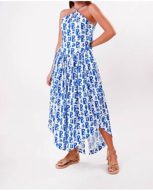 Bela Brand Diamond Dress - Blue