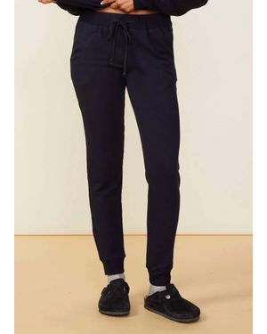 Monrow Supersoft Fleece Jogger - Blue