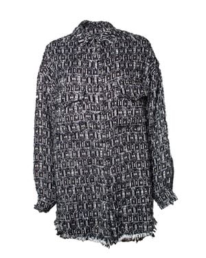 IRO Altin W20 Lurex Overshirt - Gray